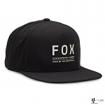 Pánská čepice FOX Non Stop Tech SnapBack Hat Black 