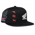 Pánská čepice FOX X Honda SnapBack Hat Black