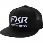 Pánská čepice FXR Race Division Hat 23 Black White