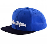 Pánská čepice TroyLeeDesigns Signature SnapBack Hat Blue White