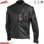 Pánská enduro bunda Leatt GPX 4.5 Lite Jacket Black Grey