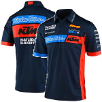 Pánská košile TroyLeeDesigns Team KTM Pit Shirt Navy