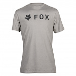 Pánské tričko FOX Absolute SS Prem Tee Heather Graphite F23