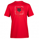 Pánské tričko FOX Atlas SS Prem Tee Flame Red
