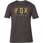 Pánské tričko FOX Shield SS Premium Tee Black Gold