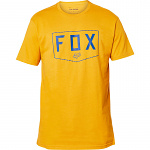 Pánské tričko FOX Shield SS Premium Tee Mustard