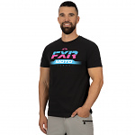 Pánské tričko FXR Moto Premium T-Shirt 23 Black Night Club