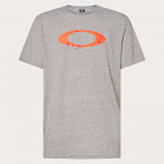 Pánské tričko Oakley O-Bold Ellipse Tee New Granite Neon Orange
