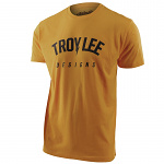 Pánské tričko TroyLeeDesigns Bolt Tee Mustard