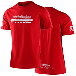 Pánské tričko TroyLeeDesigns Factory Racing Tee Red
