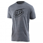 Pánské tričko TroyLeeDesigns Logo Tee Vintage Gray Snow
