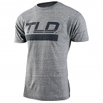 Pánské tričko TroyLeeDesigns Speed Logo Tee Ash Heather