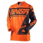 Pánský MX dres ANSWER Syncron Jersey Orange Grey 2018
