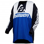 Pánský MX dres ANSWER Trinity Jersey Voyd Reflex Blue Black 2020