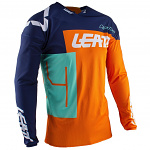 Pánský MX dres LEATT GPX 4.5 Lite Jersey Orange 2020