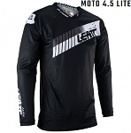 Pánský MX dres LEATT Moto 4.5 Lite Jersey Black 2023