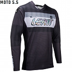 Pánský MX dres LEATT Moto 5.5 UltraWeld Jersey Graphite 2024