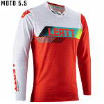 Pánský MX dres LEATT Moto 5.5 UltraWeld Jersey Red 2023