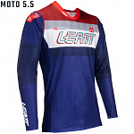 Pánský MX dres LEATT Moto 5.5 UltraWeld Jersey Royal 2024