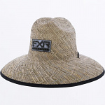 Pánský slamák FXR Shoreside Straw Hat Grey Ripple