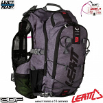 Picí batoh s chráničem páteře Leatt DBX XL 2.0 Hydration Bag Brushed