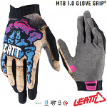 Rukavice na kolo Leatt MTB 1.0 GripR Glove Woody 2023
