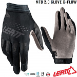 Rukavice na kolo Leatt MTB 2.0 X-Flow Glove Black 2022