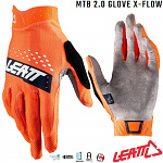 Rukavice na kolo Leatt MTB 2.0 X-Flow Glove Coral 2022