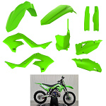 Sada plastů Polisport Restyling Plastic Kit Kawasaki KX125 / KX250 03-08 Lime Green
