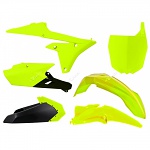 Sada plastů RaceTech Plastic Kit Full Yamaha YZ250F 14-18 / YZ450F 14-17 Flo Yellow