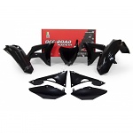 Sada plastů RaceTech Plastic Kit Honda CRF450R 17-20 / CRF250R 18-21 Black