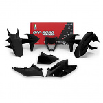 Sada plastů s maskou RaceTech Plastic Kit KTM EXC / EXCF 17-19  Black