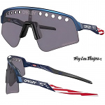 Sluneční brýle Oakley Sutro Lite Sweep TroyLeeDesigns Blue Colorshift Prizm Grey