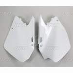 UFO boční tabulky Suzuki RM250 06-11 bílé