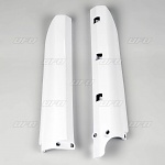 Kryty předních vidlic UFO Fork Protector Yamaha YZ85 02-19 bílé