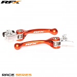 Výklopné páčky RFX Flexi Levers KTM 250-500 07-13 Brembo + Brembo Orange