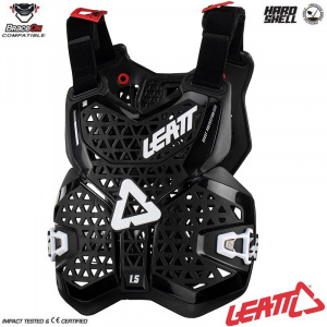 Chránič hrudi a zad Leatt 1.5 Chest Protector Black 2025