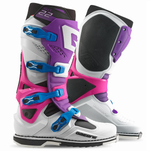 Boty na motokros enduro Gaerne SG22 Boots LTD Purple White Rhodamine 2024