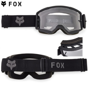 Brýle na kolo FOX MTB Main Goggle Black 2025