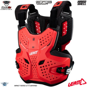 Chránič hrudi a zad Leatt 3.5 Chest Protector Red