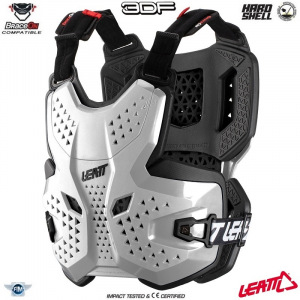 Chránič hrudi a zad Leatt 3.5 Chest Protector White