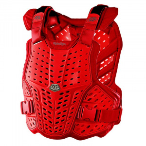 Chránič hrudi a zad TroyLeeDesigns RockFight Chest Protector Red