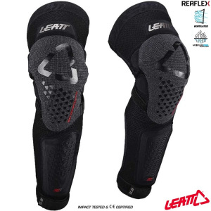 Chrániče kolen a holení Leatt Knee Guard 3DF 5.0 EVO EXT Black