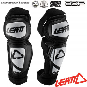 Chrániče kolen a holení Leatt Knee Shin Guard EXT 3.0 White Black 2024