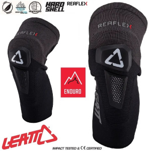 Chrániče kolen Leatt Knee Guard ReaFlex Hybrid Black