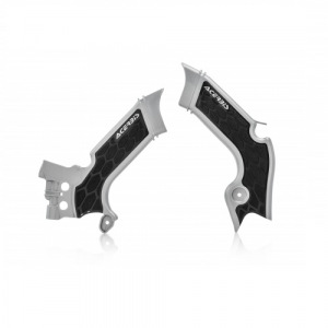 Chrániče rámu Acerbis X-Grip Frame Protector Kawasaki KX450F 19-23 KX250F 21-24 Silver Black