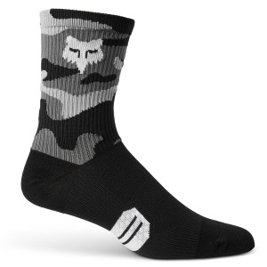 Cyklo ponožky FOX 6&quot; Ranger Sock Black Camo 2025