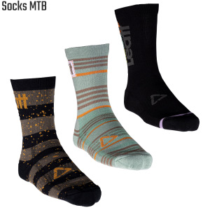 Cyklo ponožky Leatt MTB Socks 3-Pack 2025