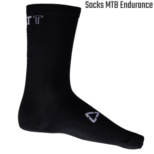 Cyklo ponožky Leatt MTB Socks Endurance Black