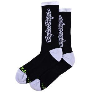 Cyklo ponožky TroyLeeDesigns Performance Sock Signature Black